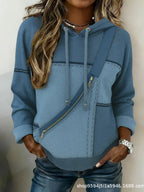 🔥【Kupite 1, dobijte 1 gratis】🎀🎀【S-5XL】Ženska majica dugih rukava s kapuljačom i printom