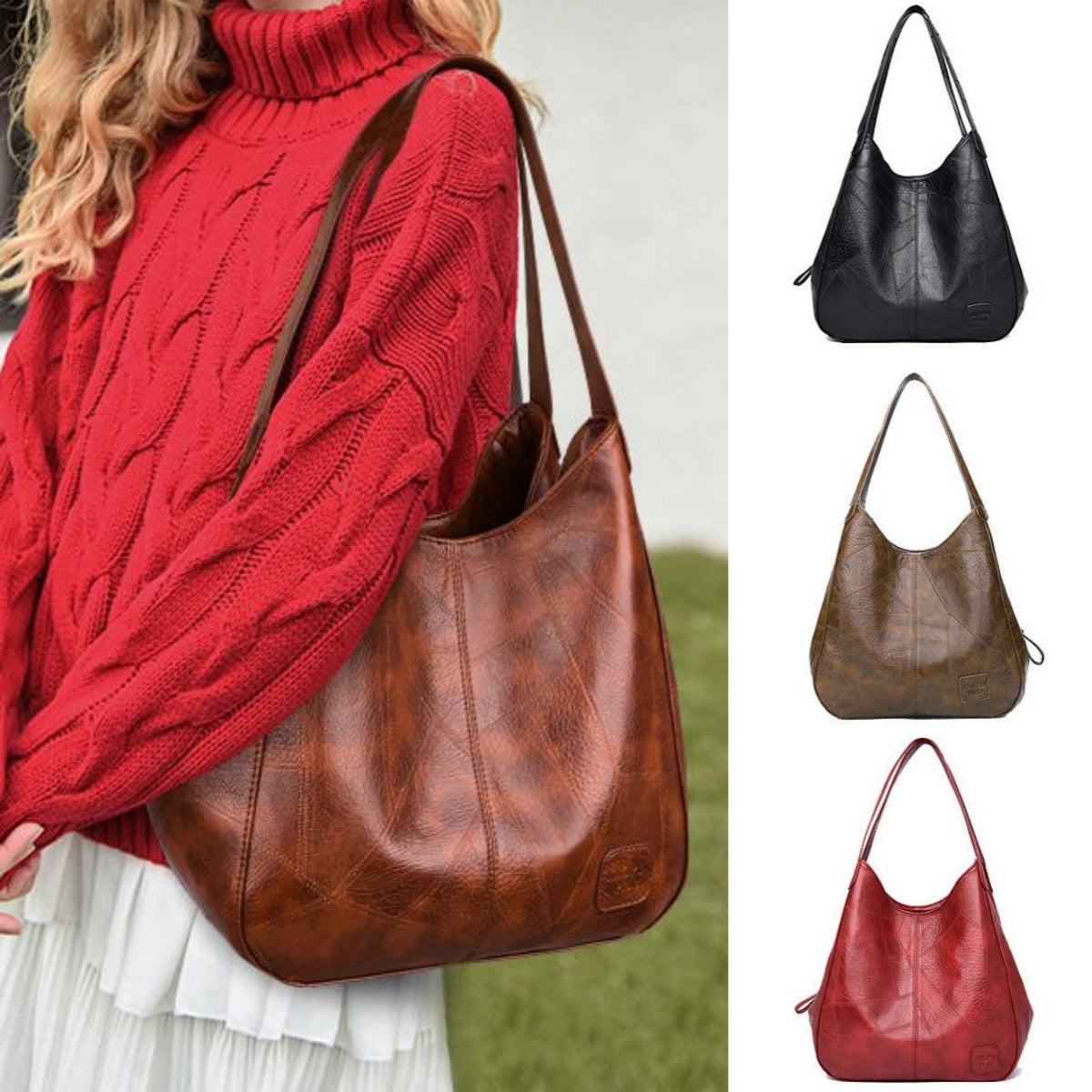 👜Nova ručno izrađena kožna torba za rame iz 2026., moderna i svestrana