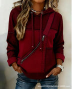 🔥【Kupite 1, dobijte 1 gratis】🎀🎀【S-5XL】Ženska majica dugih rukava s kapuljačom i printom