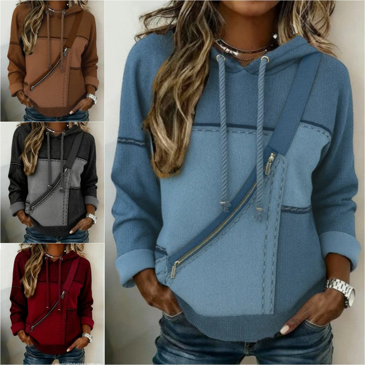 🔥【Kupite 1, dobijte 1 gratis】🎀🎀【S-5XL】Ženska majica dugih rukava s kapuljačom i printom