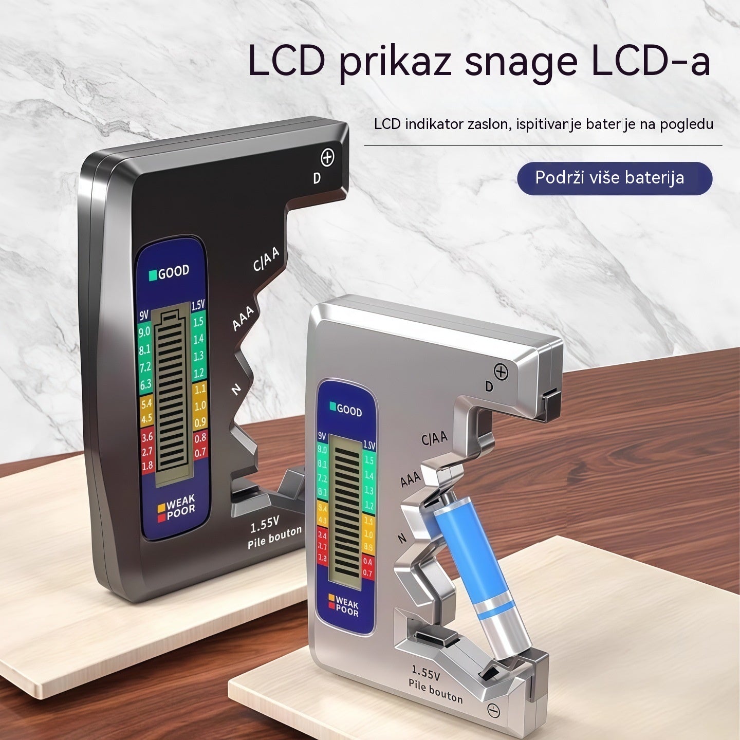 ⚡Testeri baterija olakšavaju vam život