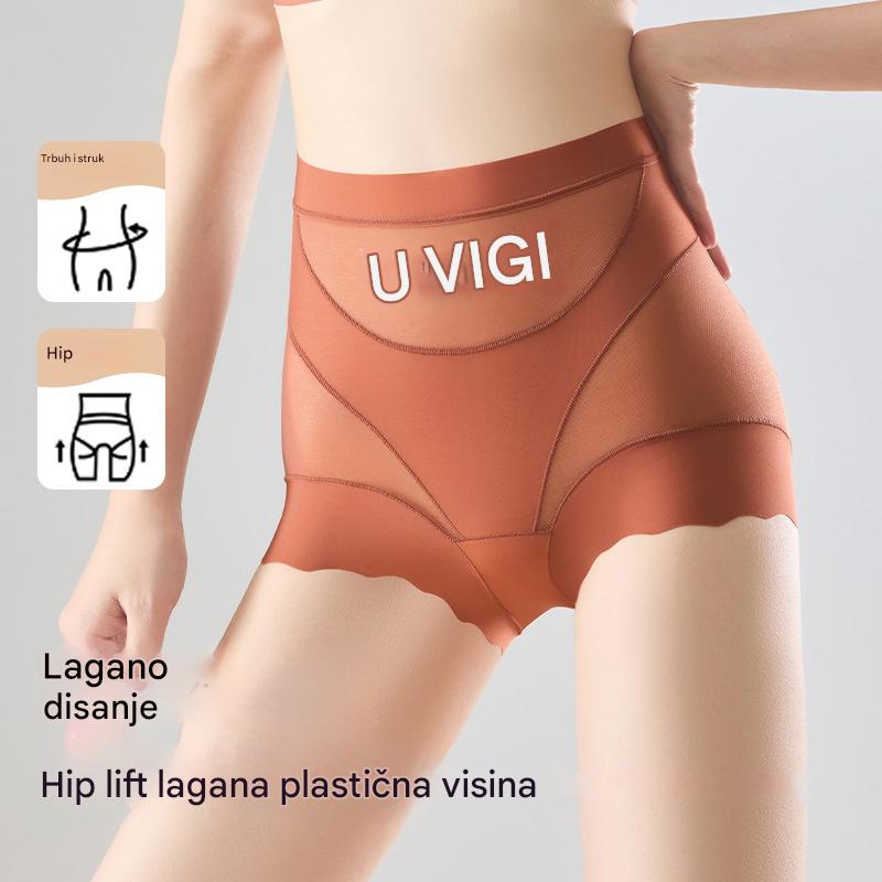 🔥😍【Kupite 3, dobijte 3 gratis】🩲Set od 6 za 26 eura-- Zadnji dan - 50% popusta - Antibakterijsko donje rublje visokog struka za kontrolu masnoće na trbuhu