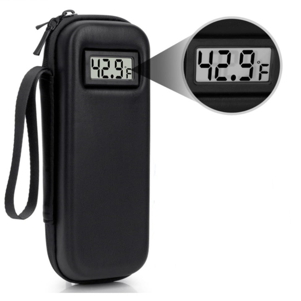 Putna hladnjača za inzulin s prikazom temperature