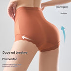 🔥😍【Kupite 3, dobijte 3 gratis】🩲Set od 6 za 26 eura-- Zadnji dan - 50% popusta - Antibakterijsko donje rublje visokog struka za kontrolu masnoće na trbuhu