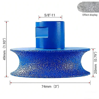 🔥【Kupite 1, dobijte 1 gratis】Udubljeni brusni disk za kamen
