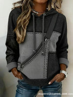 🔥【Kupite 1, dobijte 1 gratis】🎀🎀【S-5XL】Ženska majica dugih rukava s kapuljačom i printom