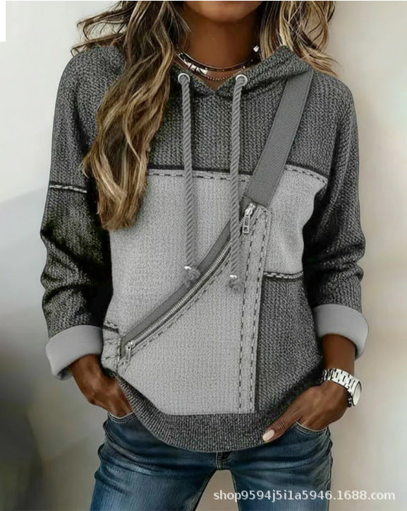 🔥【Kupite 1, dobijte 1 gratis】🎀🎀【S-5XL】Ženska majica dugih rukava s kapuljačom i printom