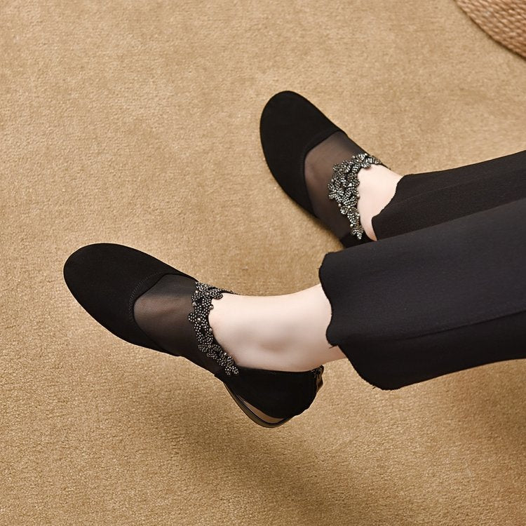 ✨【35-41】🏆nove šuplje mrežaste štikle s mekim dnom za žene