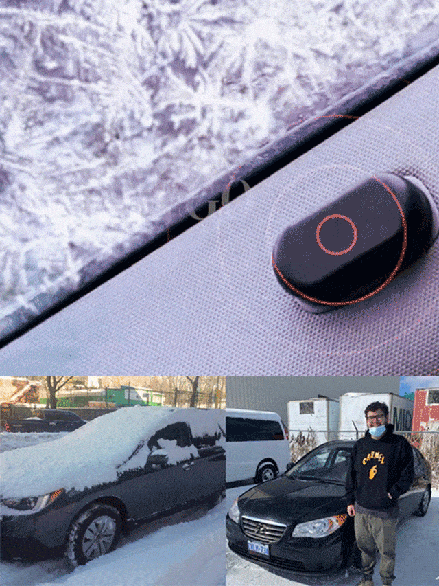 Mini prijenosni odleđivač poseban za staklo i artefakt topljenja snijega