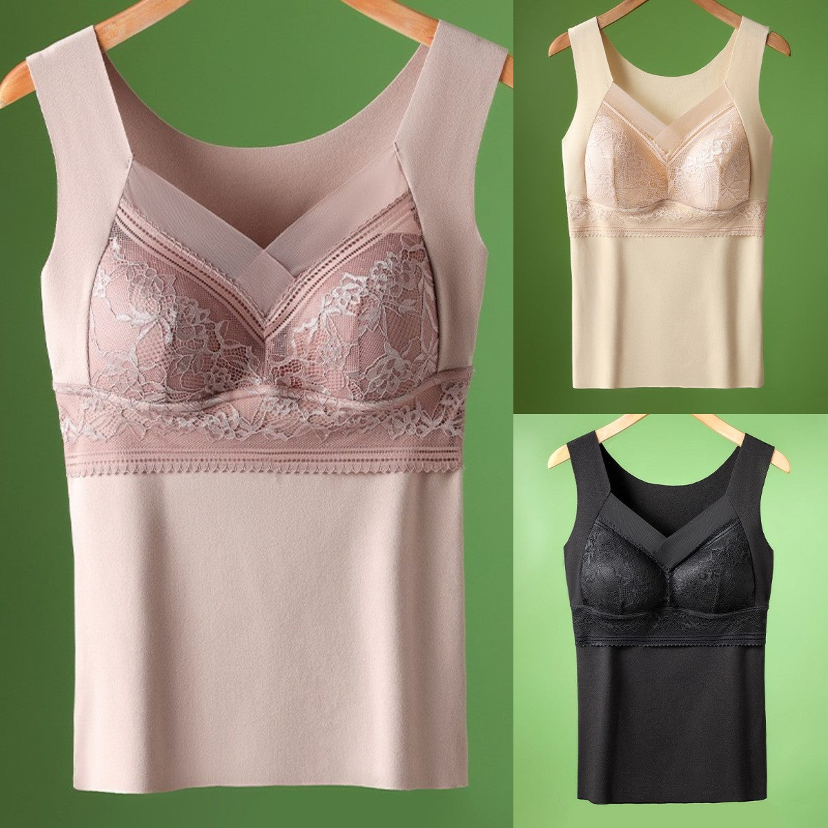 🔥【3 stavke】❤️2025 čipkasta topla majica s elegantnim leđima